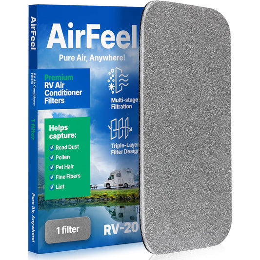 RV AC Filter 9" x 14" – Triple-Stage Replacement for Furrion Chill FACT12CA Series (1-Pack)