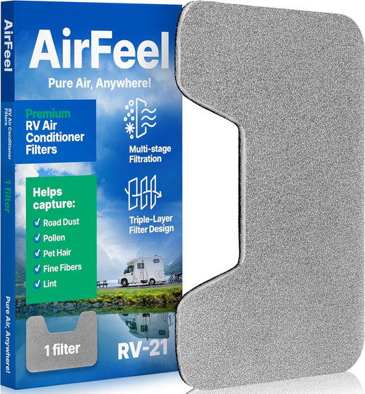 RV AC Filter 9" x 14" – Triple-Stage Replacement for Furrion Chill FACT11CA-PS (1-Pack)