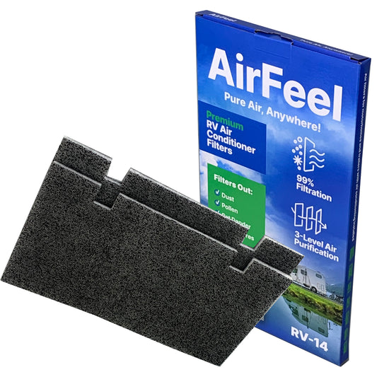 Premium Air Conditioner Filter Replacement for RV-14 2-pack