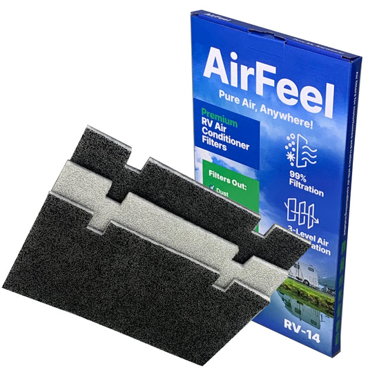Premium Air Conditioner Filter Replacement for RV-14 3-pack